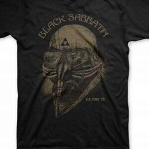 Black Sabbath US Tour 1978 Mens T-Shirt Black